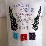 Funny Baby Shirt Goth Design
